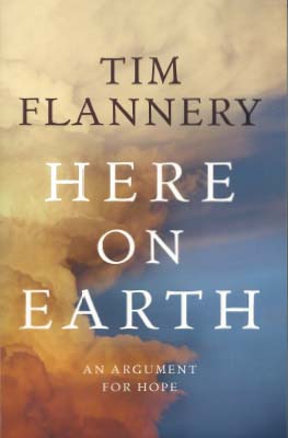 Book cover image for Here on Earth by Tim Flannery