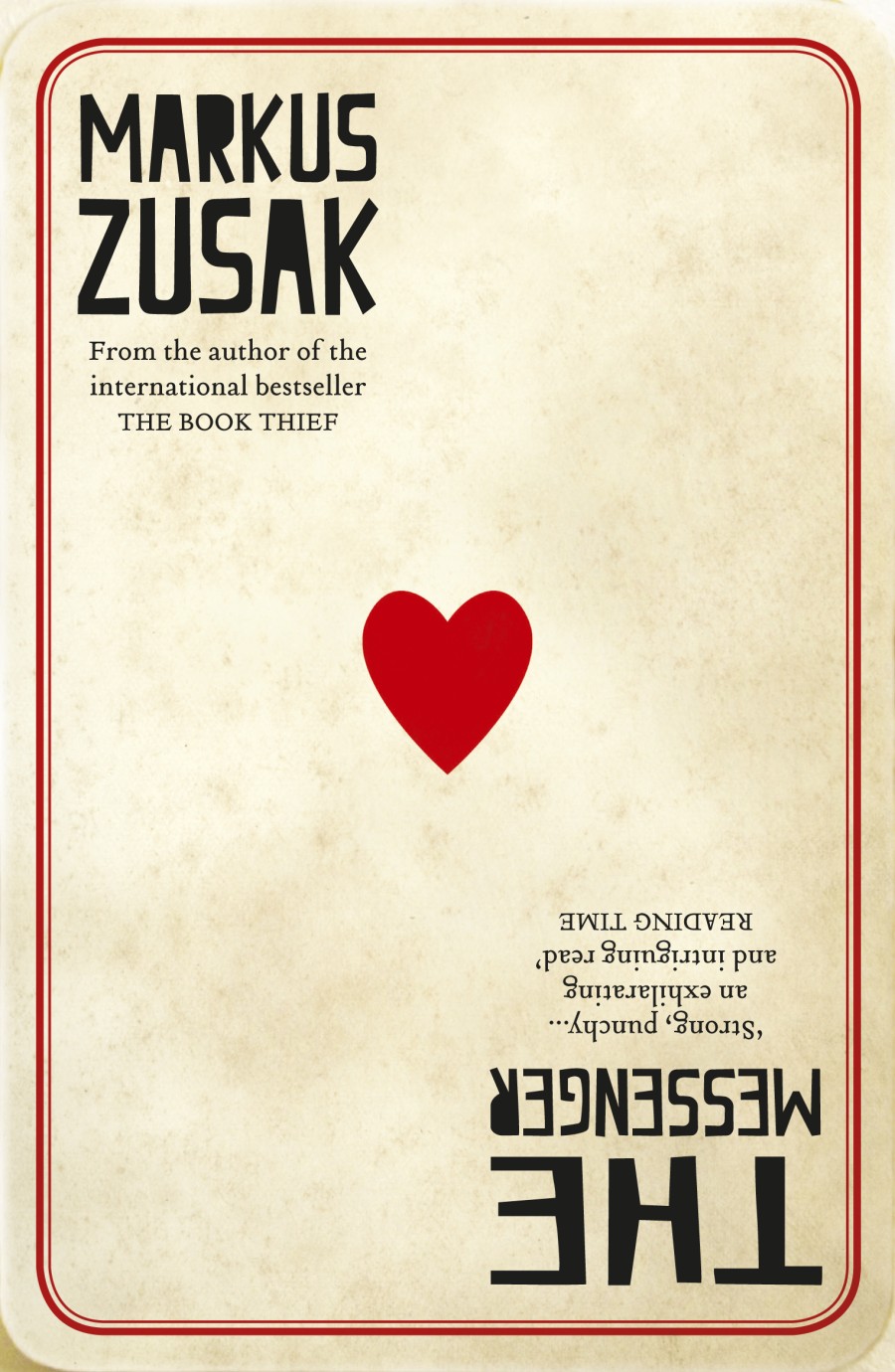 the book thief i am the messenger markus zusak